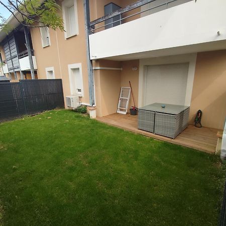 Apartamento T2 Avec Jardin Proche Aeroport, Airbus, Meet Daux Exterior foto